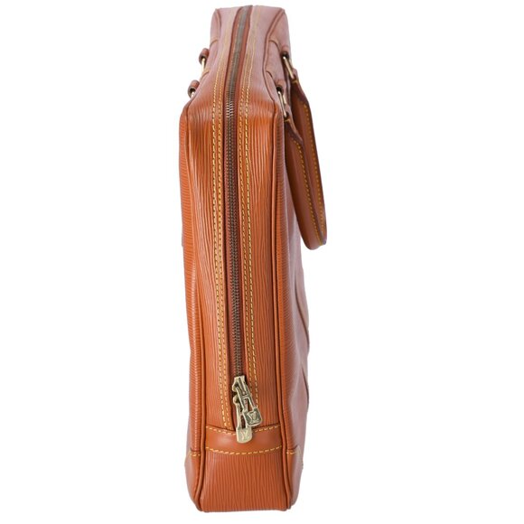 Louis Vuitton Porte Documents Voyage Business Bag M54473 Light Brown Epi - Picture 7 of 11